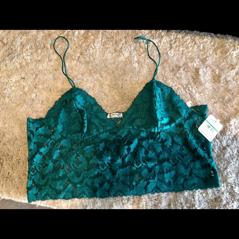 Dark green bralette